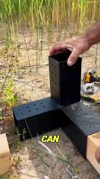 A few steel connectors—how do they make building with wood so much easier