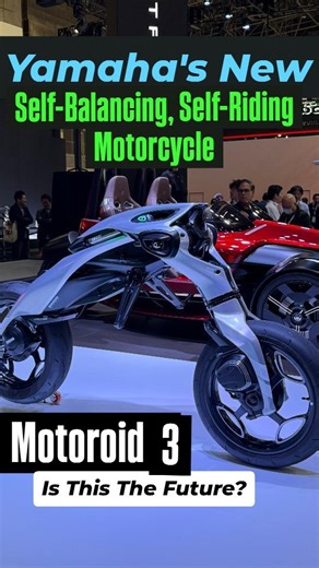autoX on Instagram: "Yamaha has showcased the future of motorcycling - the Motoroid 3. It is a self-balancing, self-riding motorcycle that uses AI and autonomous technology to achieve its high-precision balance control. The highlight is AMCES, an exclusive tech that can electronically control and stabilize the chassis. On the other hand, it uses facial and limb movement AI recognition to respond to its owner. As a result, it can start or stop movement by waving or using a raised palm. What do yo