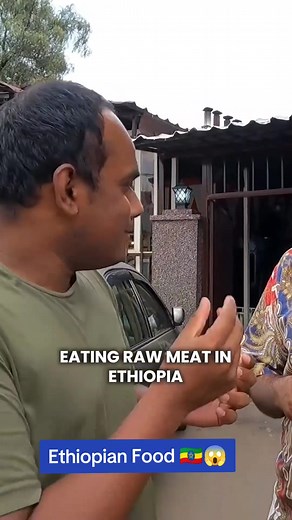 Ethiopian traditional raw beef meat recipe 🇪🇹😱 #tamiltiktok #tamiltrekker #tamiltraveller #travel #ethopiantiktok #african #fyp #travellife #travel #traveltheworld