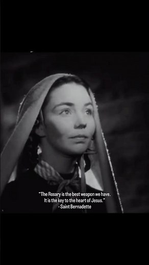 Saint Bernadette 🌹 #catholic #virginmary