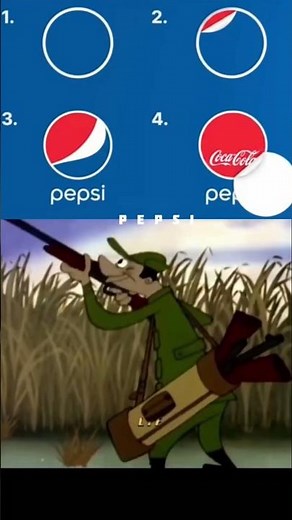 From a simple circle to an iconic logo Pepsi's evolution is amazing🤯Did you kw Pepsi's logo changed