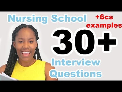 Practice Nursing School Interview Questions and answers (Student Nurse UK)
