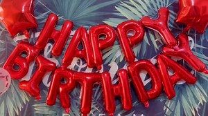 GLZLMM 22th Birthday Balloon 22th Birthday Decorations Red 22 Balloons Happy 22th Birthday Party Supplies Number 22 Foil Mylar Balloons Latex Balloon for Girls,Boys,Women,Men