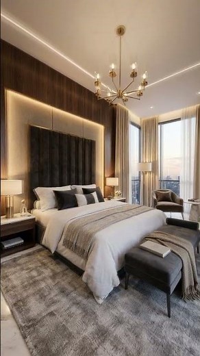 Luxury Hotel Style Bedroom Design | Elegant Modern Bedroom Interior Tour