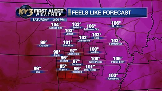 9.7K views · 100 reactions | FIRST ALERT WEATHER: See how the humidity will impact todays weather | KY3 Weather | Facebook