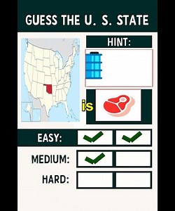🧠 Ultimate US States Quiz! Can You Name All 6? Mixed Difficulty 🇺🇸