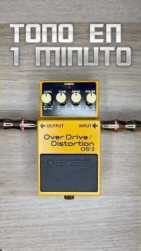 Boss OS-2 overdrive distortion SD-1 and DS-1 inspired #boss #guitarpedals #bosspedals #pedalboard