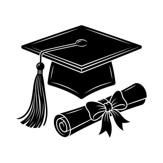 Graduation Cap Svg, Diploma Vector File, Graduation Cap Clipart, Senior Svg, Cut Files for Silhouette, Instant Download, Commercial Use - Etsy