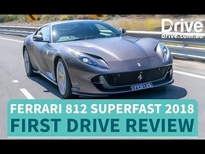 Ferrari 812 Superfast 2018 First Drive Review | Drive.com.au