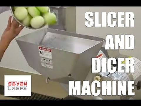 Food and Vegetable Dicer and Slicer Machine