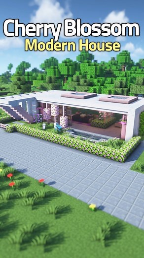 만두민 ManDooMiN on Instagram: "Minecraft Beautiful Modern House 🌸🏠 마인크래프트 벚꽃 모던하우스 짓기!! ============= ▶ Search YouTube "ManDooMiN" ▶ Made By ManDooMiN ▶ Background Music Aaron Kenny - Gaiety in the Golden Age ============= #minecraft #minecraftbuilds #minecraftbuild #minecrafthouse #minecraftmemes #minecraftinterior #minecrafters #architecture #modernhome #modernhouse #building #마인크래프트 #건축 #만두민 #apartment #minecraftparty #minecraftart"