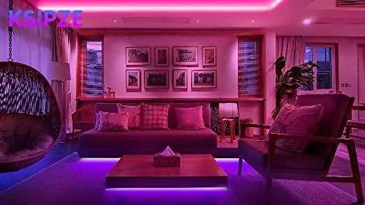 Ksipze Led Strip Lights 15m 20m 12m 7.5m with remote