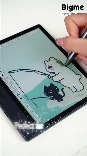 Bigme Color Eink Phone-Tablet B7 OS 5.0: Infinity Canvas.