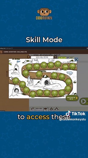 Getting Started With CodeMonkey: Skill Mode 🐵 Try CodeMonkey with a FREE TRIAL at CodeMonkey.com 🔗 #CodingforKids #CodingCourses #ComputerScience #STEM #Teacher #Teachers #EdTech #ITeach #LearningIsFun #CodingIsFun