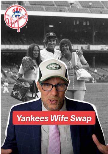 In 1973 two Yankees decided to swap lives #fyp #foryou #mlb #yankees #wifeswap
