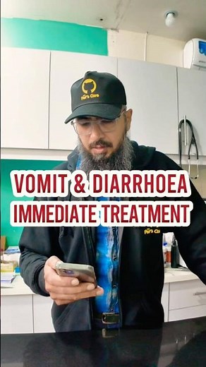 Vomit and Diarrhoea? Immediate steps and treatment
