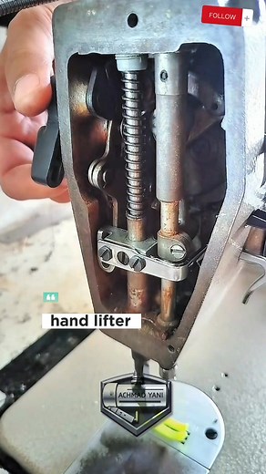 how to raise your hand stably #sewinghacks #edukasi #tutorial #servicemachine #sewingmachine | Achmad Yani