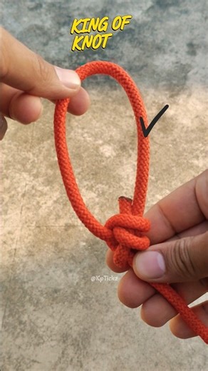 WOW! Rope Knot Trick #tipsandtricks #knots #shorts