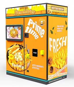 [Hot Item] Commercial Full Automatic French Fries Vending Machine