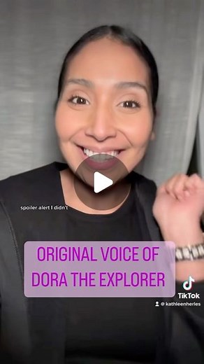 Kathleen Herles on Instagram: "history lesson. The original voice of Dora The Explorer. #dora #doratheexplorer #explorerpage #viral #trending #voice #voiceover"