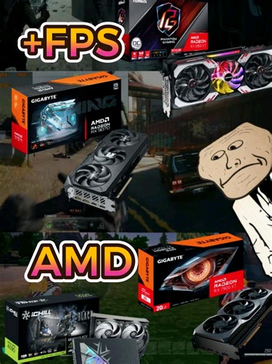 ¿Cuál es la gráfica de AMD que da más FPS? . #tecnologia #gaming #amd #gpu #pcgaming