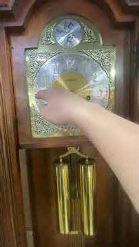 howard miller 610-160; all quarters #clocks #horologist #grandfatherclock