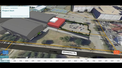 Hensel Phelps Site Logistics Plan