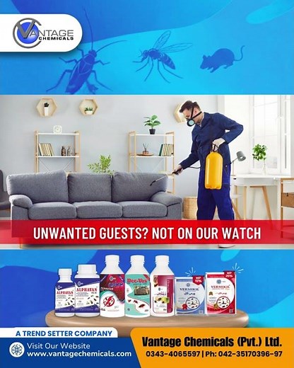 Pest Control Solutions by Vantage Chemicals | Safe & Effective Protection for Your Home