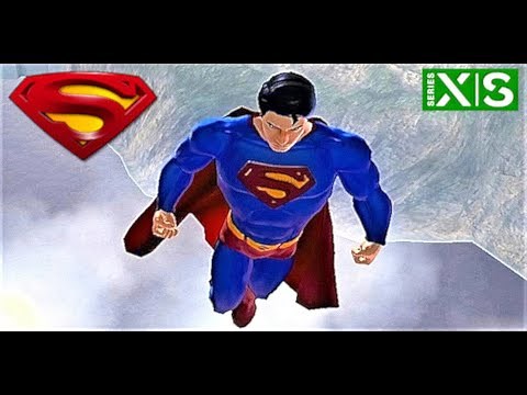Super Man Returns Game Xbox Series X Backwards Compatibility Enhanced Man of Steel 4K HDR Game Play