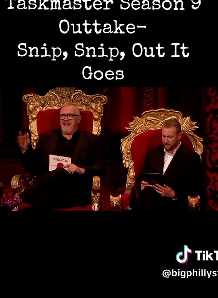 Taskmaster Season 9 Outtake: Snip, Snip, Out It Goes
