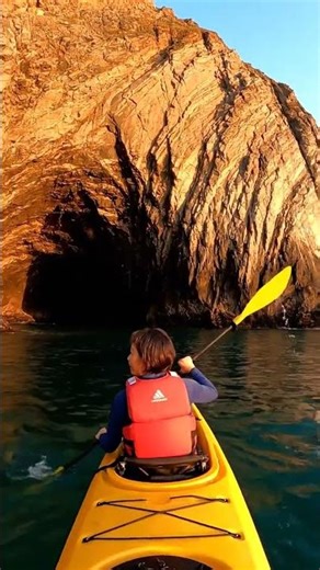 Kayaking into Hidden Caves