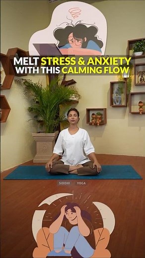 Melt Stress & Anxiety with This Calming Flow | Yoga for Relaxation | Simple Home Yoga Routine