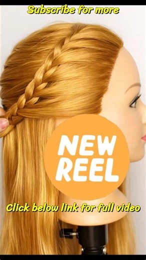 Cute Braid in 30 Seconds! 😍 #Shorts