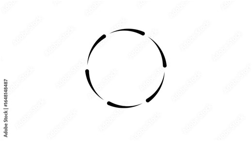 Circle Arrow Reload Icon Loopable Animation. A smooth loop animation of a circle arrow reload icon, perfect for representing refresh, update, or loading actions in user interfaces, websites,
