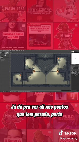 Como Fazer Efeitos de Luz e Sombra nos Mapas de RPG