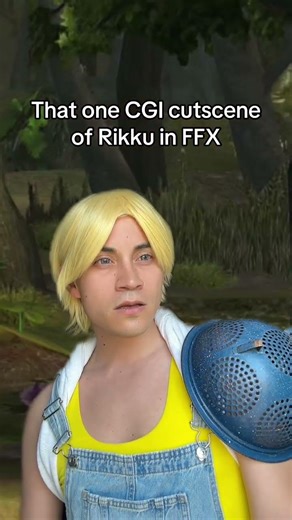 Rikku in that one CGI cutscene in FFX #finalfantasy