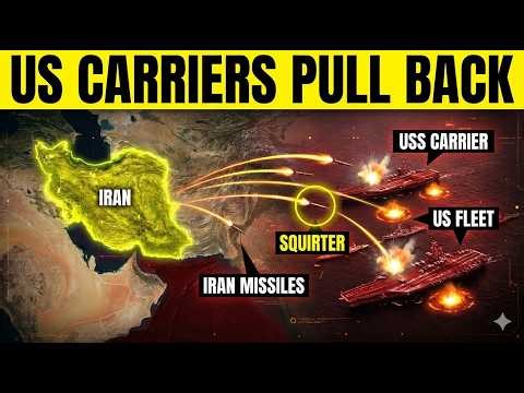 Why U.S. Aircraft Carriers Are Pulling Back: The Hidden Threat of Iran’s “Squirter” Missiles