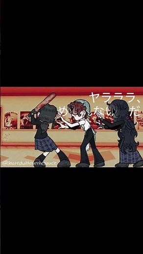 YARAYARA meme x Yandere Simulator redesigns #shorts