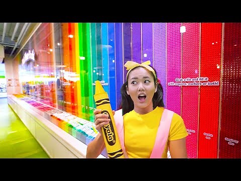 Easy DIY Art Experiments at Crayola Experience | Color Education for Children