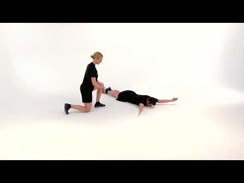 Shoulder Stability Drill Exercise 3 - Y Raise