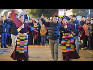 Melodious and captivating Tibetan string Dance "Ake Xiang ba"