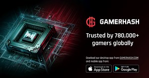 GamerHash - mine crypto - laptops, desktops, GPU support