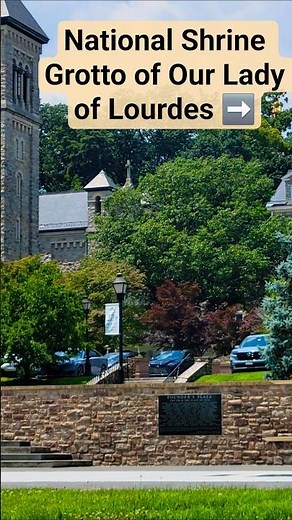 To The Grotto ⛰️ Mount St. Mary's University ~ National Shrine Grotto of Our Lady of Lourdes