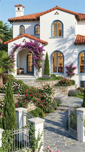 Mediterranean Villa Design Inspiration: Luxury Spanish Revival Home Tour