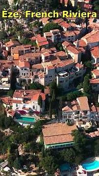 Èze Village Tour: French Riviera's Medieval Gem: Vacation Minute by ExplorerVacations 4K HDR #shorts