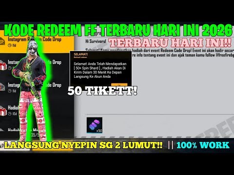 KODE REDEEM FREE FIRE TERBARU 28 MARET 2026 HARI INI