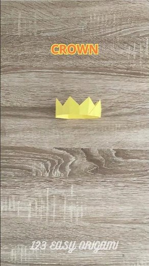 PAPER ORIGAMI CROWN TUTORIAL | DIY PAPER CROWN STEP BY STEP | FOLDIG CROWN ORIGAMI | ROYAL CROWN