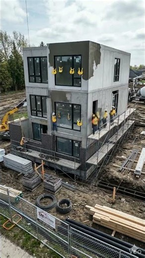 Complete Construction Process Explained in Time-Lapse #usa #usashorts