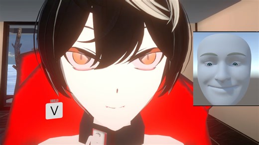 【全网首发VRchat面捕】有没有懂VRchat里用iPhone面捕的含金量的