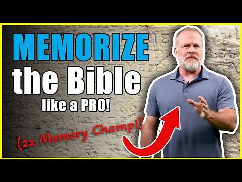 Expert Tips to Memorize the Bible w/ Ron White (2x Memory Champion!)